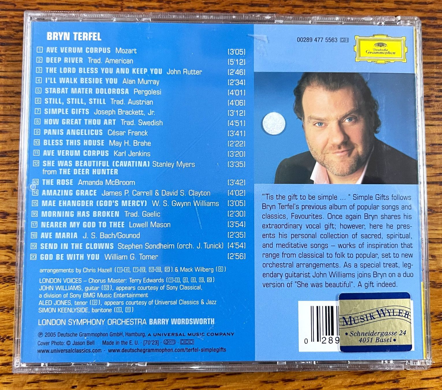 CD: BRYN - SIMPLE GIFTS CD – Usato da Oftringen venduto da Vucki 1