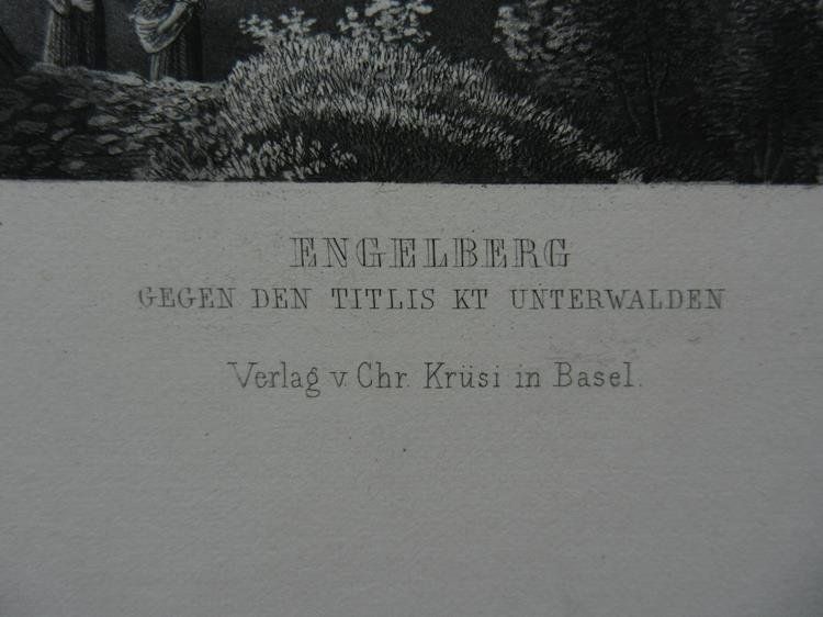 Gravures: Engelberg Titlis – D'occasion à Risch par Rischli15 2