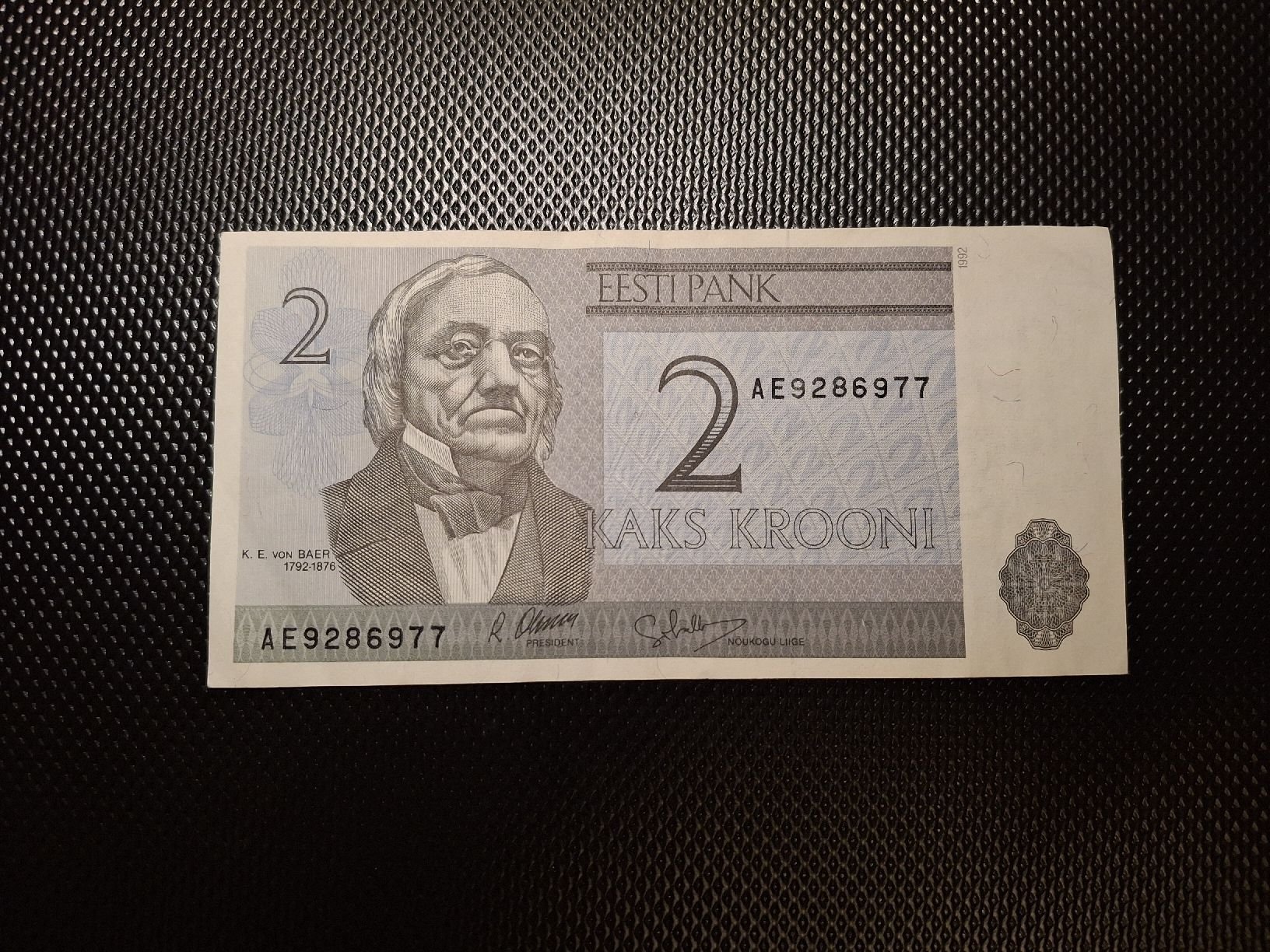 Banknoten: 2 Krooni Estland Banknoten – Gebraucht aus Geroldswil von Antica01 1