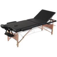 Massageliege klappbar Holz Gestell gebraucht mit Zubehör