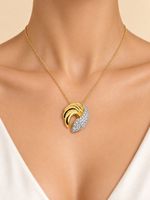 750/18 Karat Gold Anhänger mit 095 Ct Brillanten