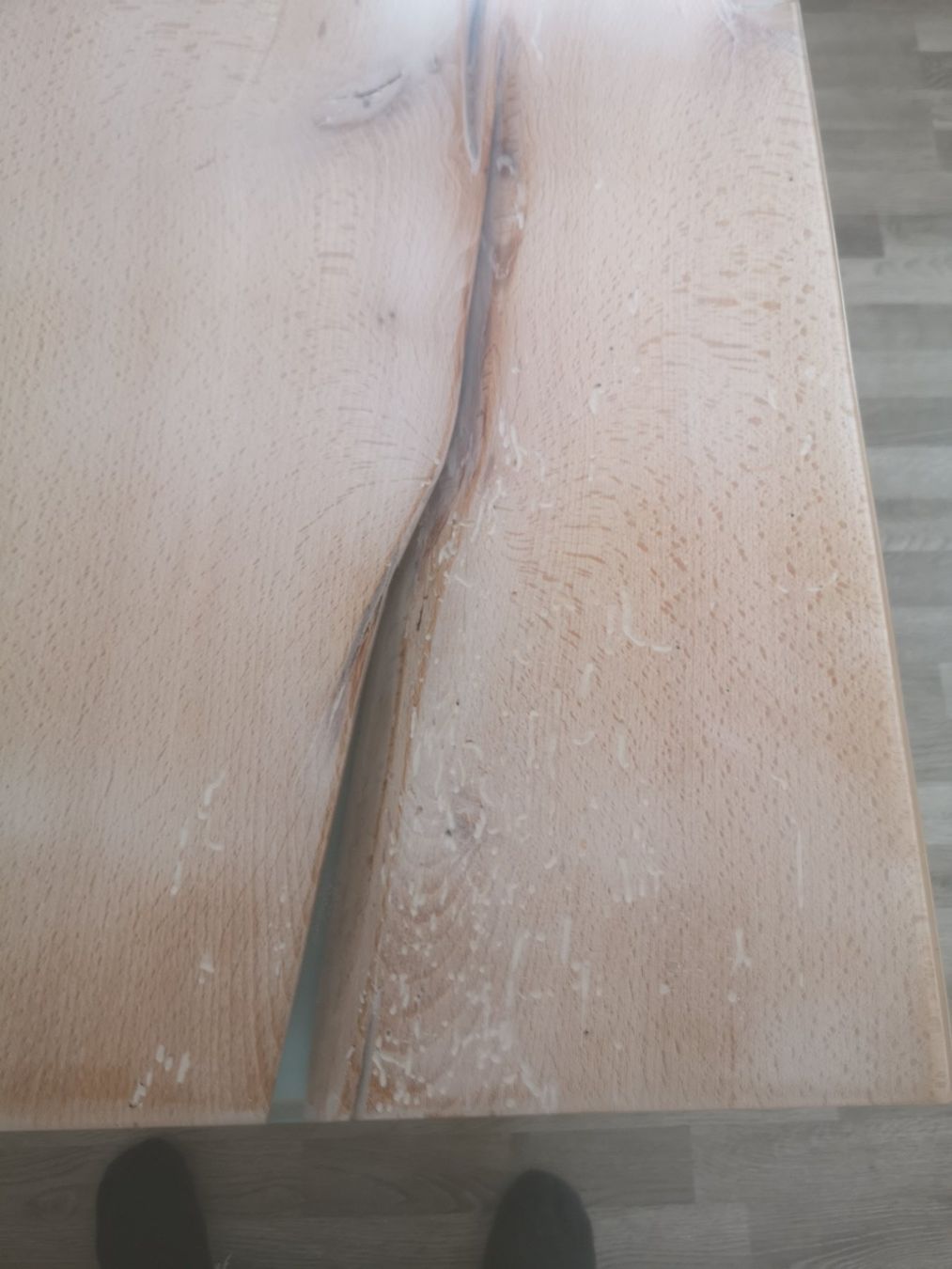 Tavoli: Epoxid Tisch    Massive    Buche   Altholz – Usato da Sisikon venduto da Creantic-Art 3