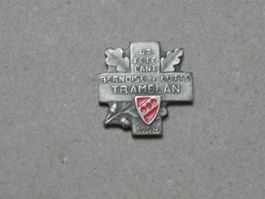 Abzeichen Brosche Kt. Schwingfest Schwingen Tramelan BE 1954