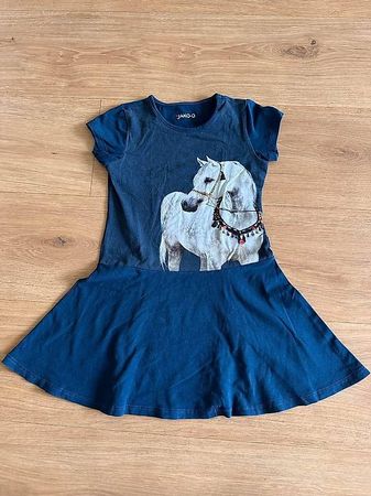 Jako-o Kleid mit Pferde-Motiv 128/134