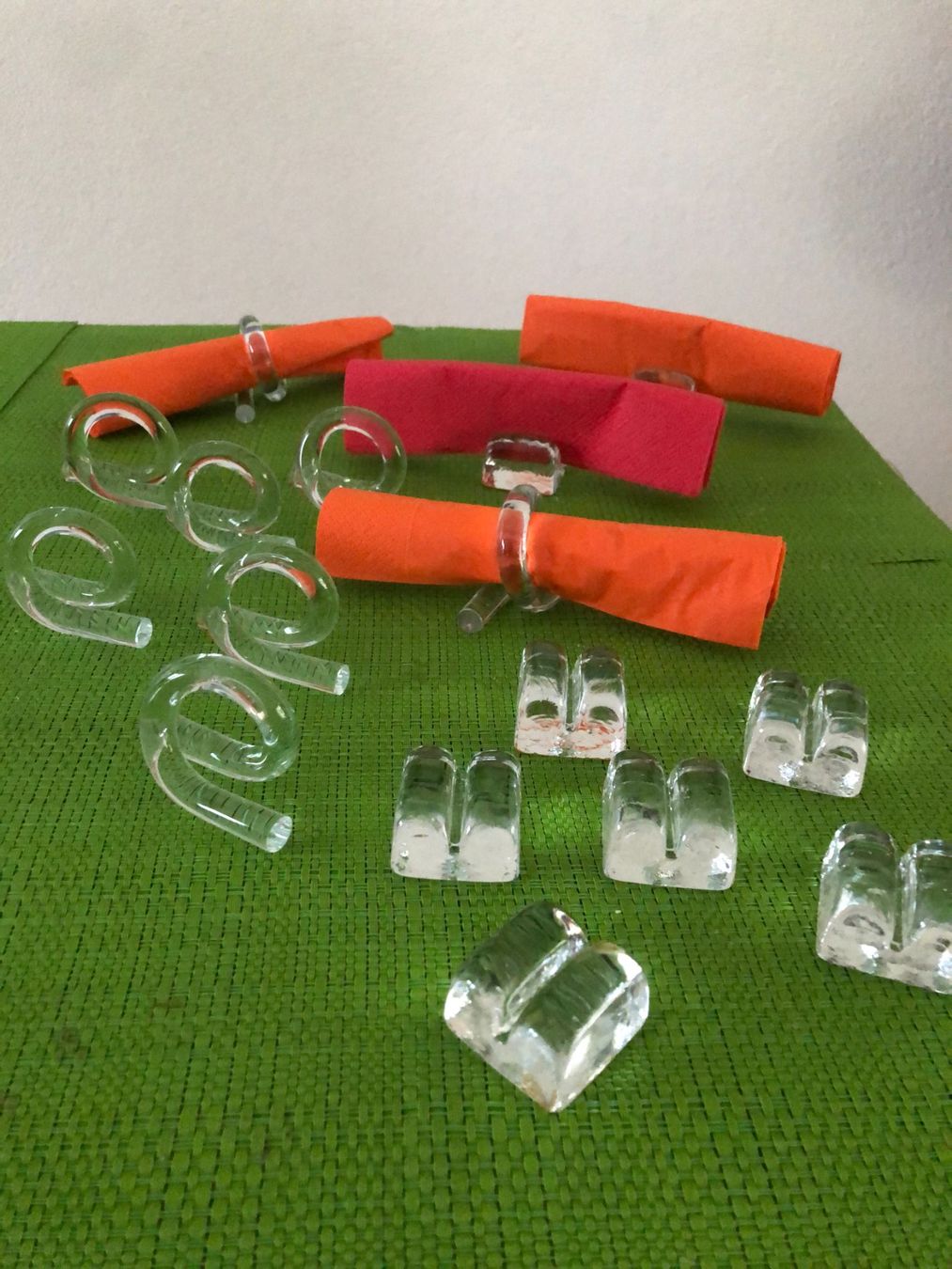 Altro in Decorazioni & Accessori: Serviettenringe aus Glas – Usato da Freienstein venduto da ErnaS01 3
