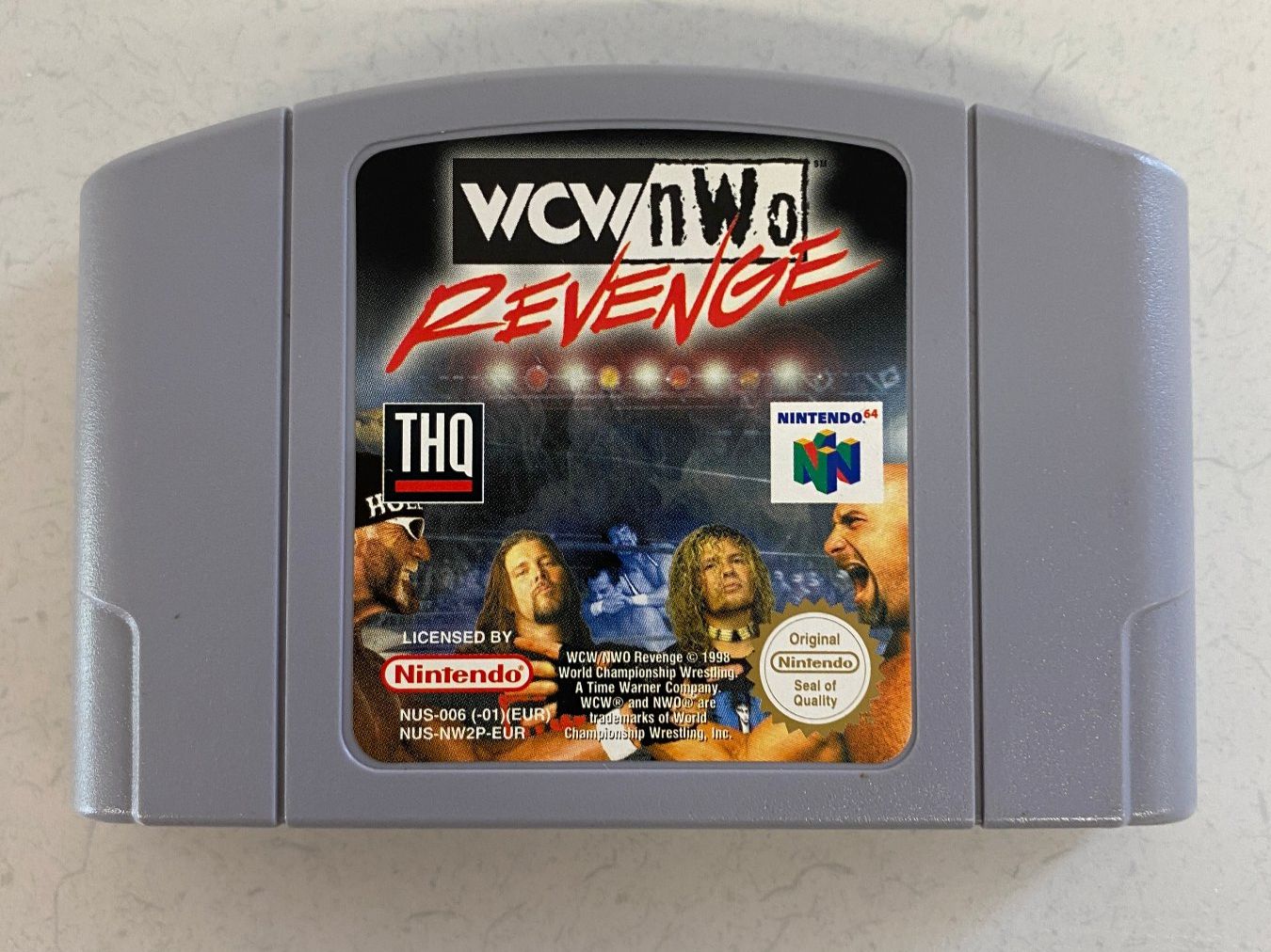 Nintendo Giochi: WCW NWO Revenge, Nintendo 64  Spiel – Usato da Niederhelfenschwil venduto da Chleeblatt1938