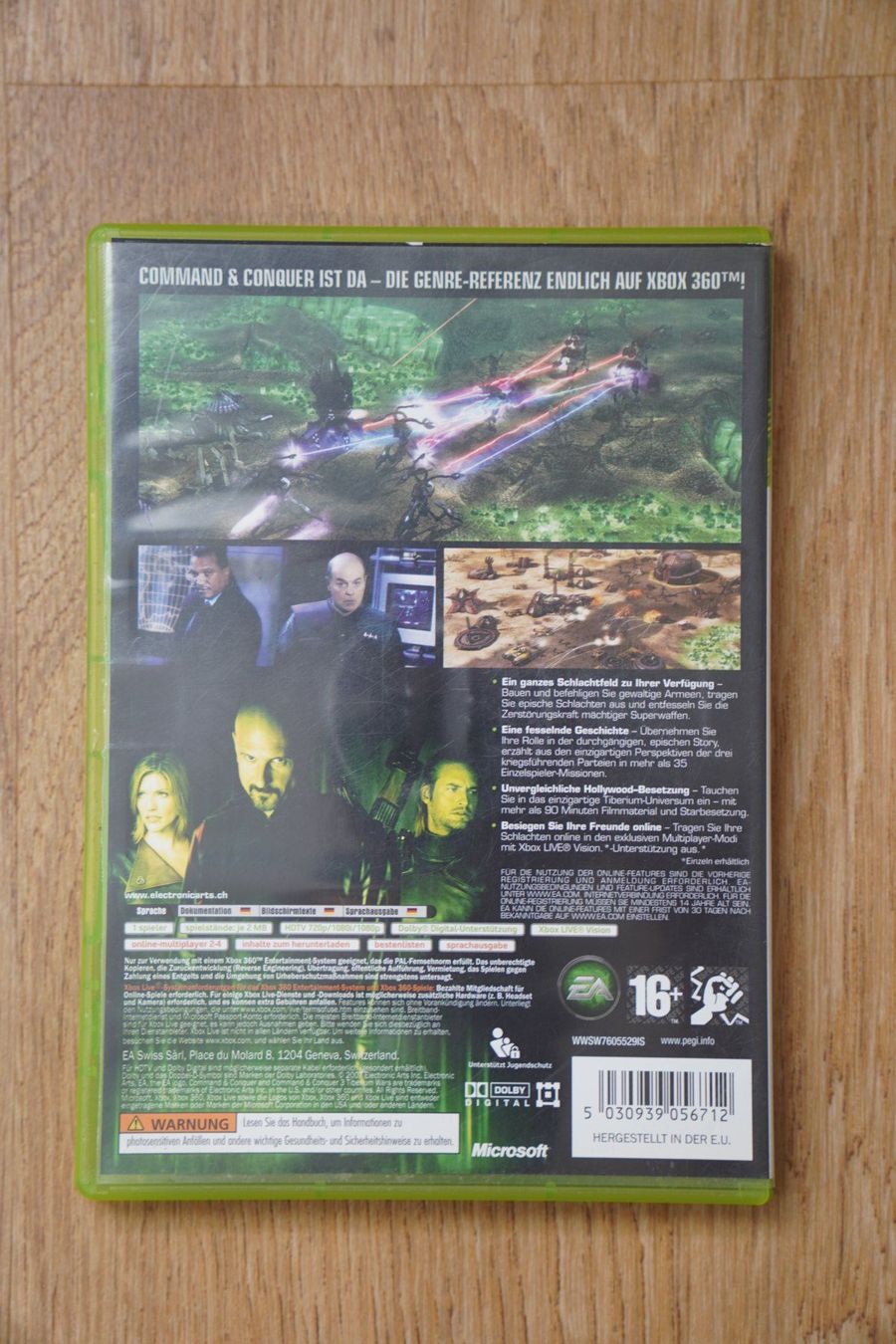 Giochi: Xbox 360 game Command & Conquer Tiberium Wars – Usato da Niederuzwil venduto da S.J.21 1
