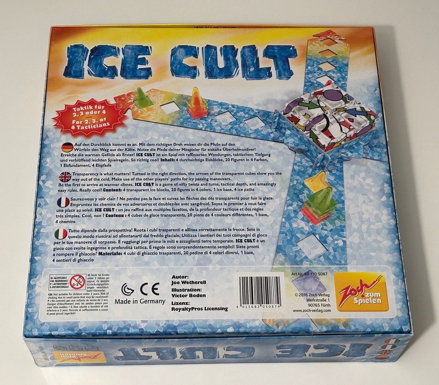 Giochi: Brettspiel "Ice Cult" - Zoch – Nuovo (secondo la descrizione) da Baar venduto da WhatTheFunk01 1