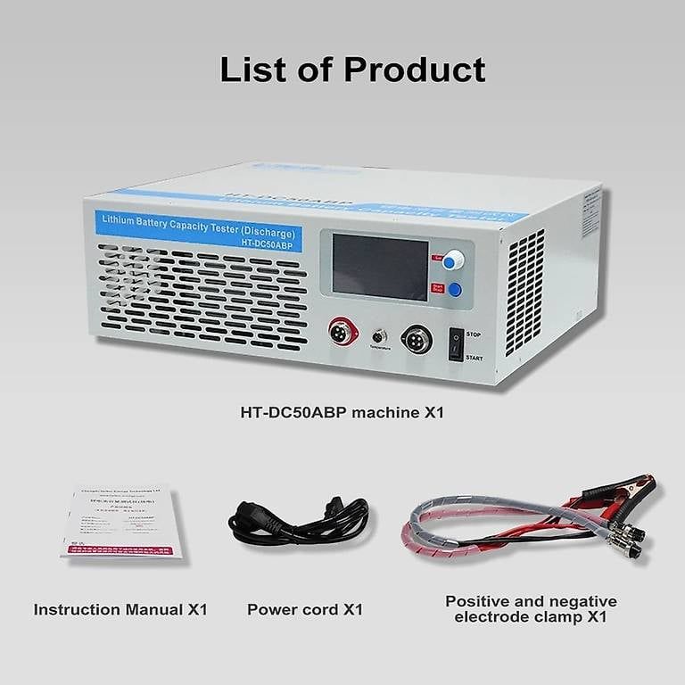 Misurare: HT-DC50ABP 120V 50A Batterie-Entladetester – Nuovo e nell'imballaggio originale da Malans GR venduto da BUYBEST-Schweiz 4