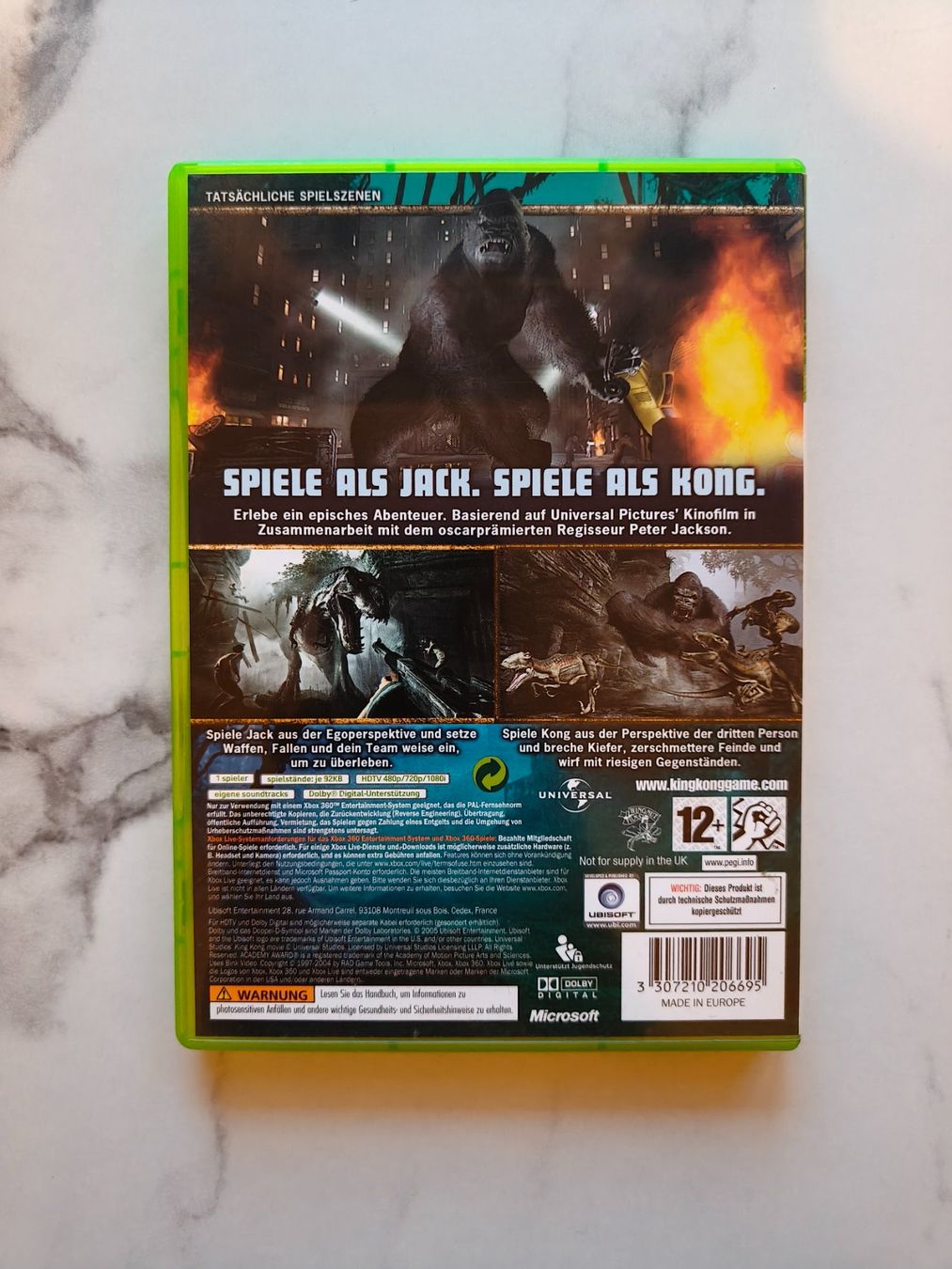 Giochi: King Kong XBOX 360 TOP ZUSTAND – Usato da Zürich venduto da TheGameBow 1