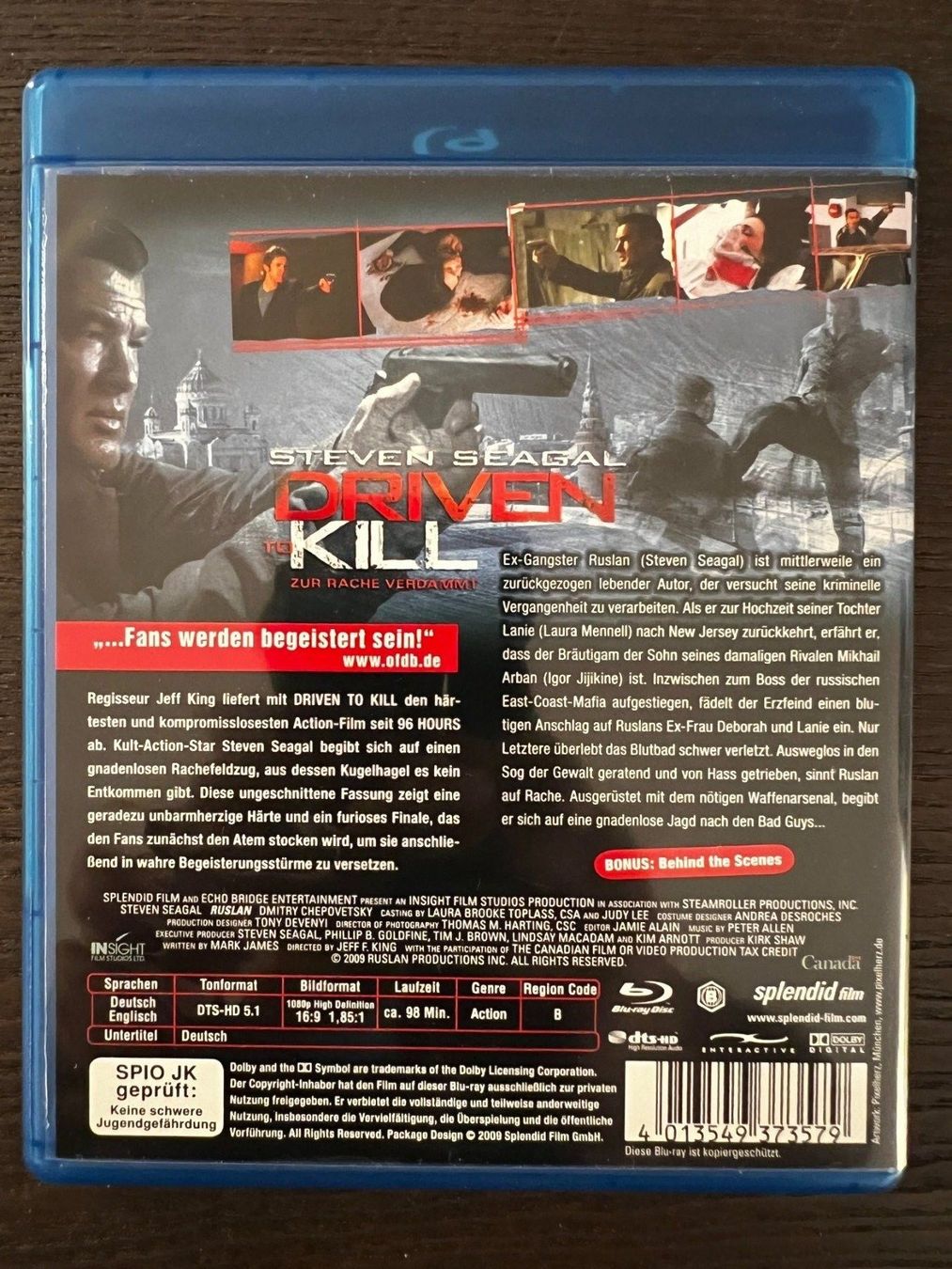 Alle DVDs: Driven to Kill – Gebraucht aus Zürich von Blu-ray_ZH 1