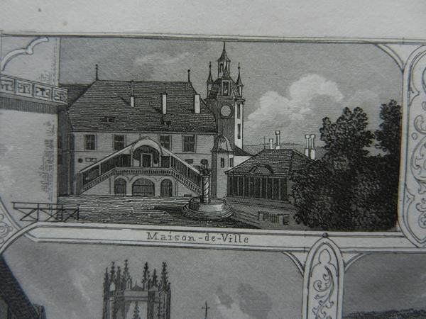 Stiche: Fribourg Souvenirblatt – Gebraucht aus Risch von Rischli15 3