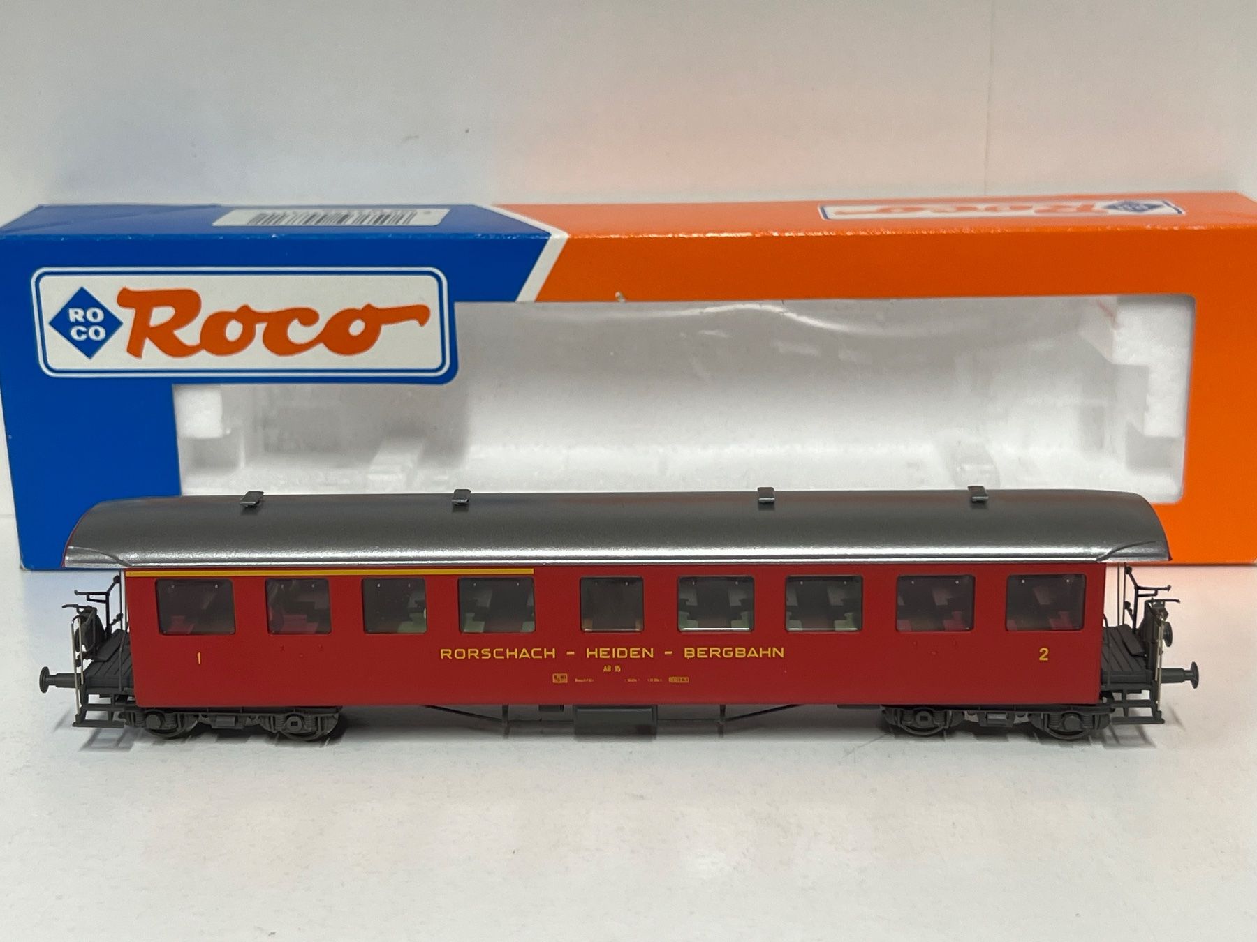 Roco Modellini di ferrovie: Roco 44734 Rorschach-Heiden-Bergbahn  H0 DC – Nuovo (secondo la descrizione) da Geroldswil venduto da TopTrain54 1