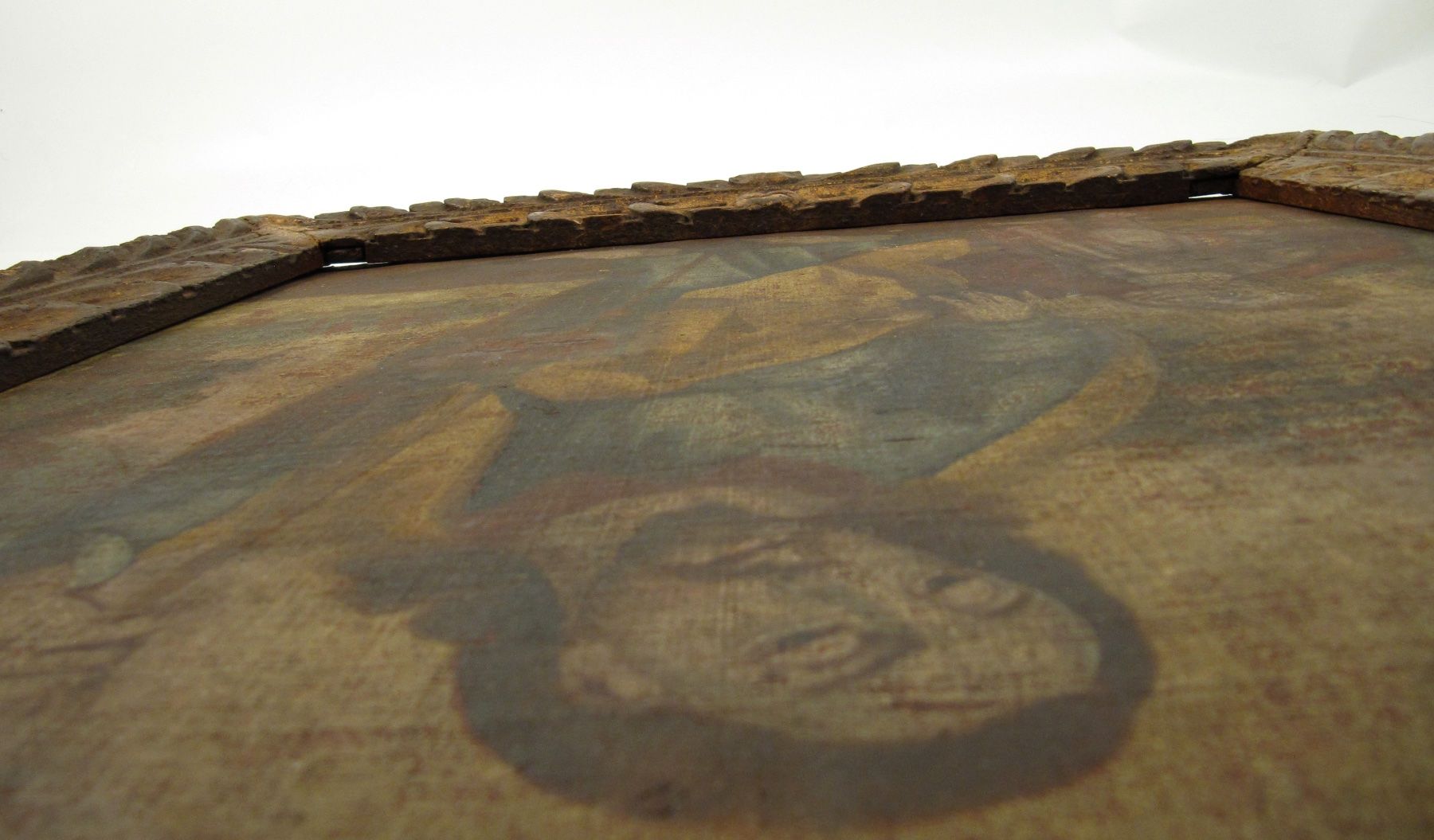Dipinti: 1650 Peru - Kolonial Gemäde - Original Rahmen - St. Joseph – Usato da Meinisberg venduto da ASGrond 3