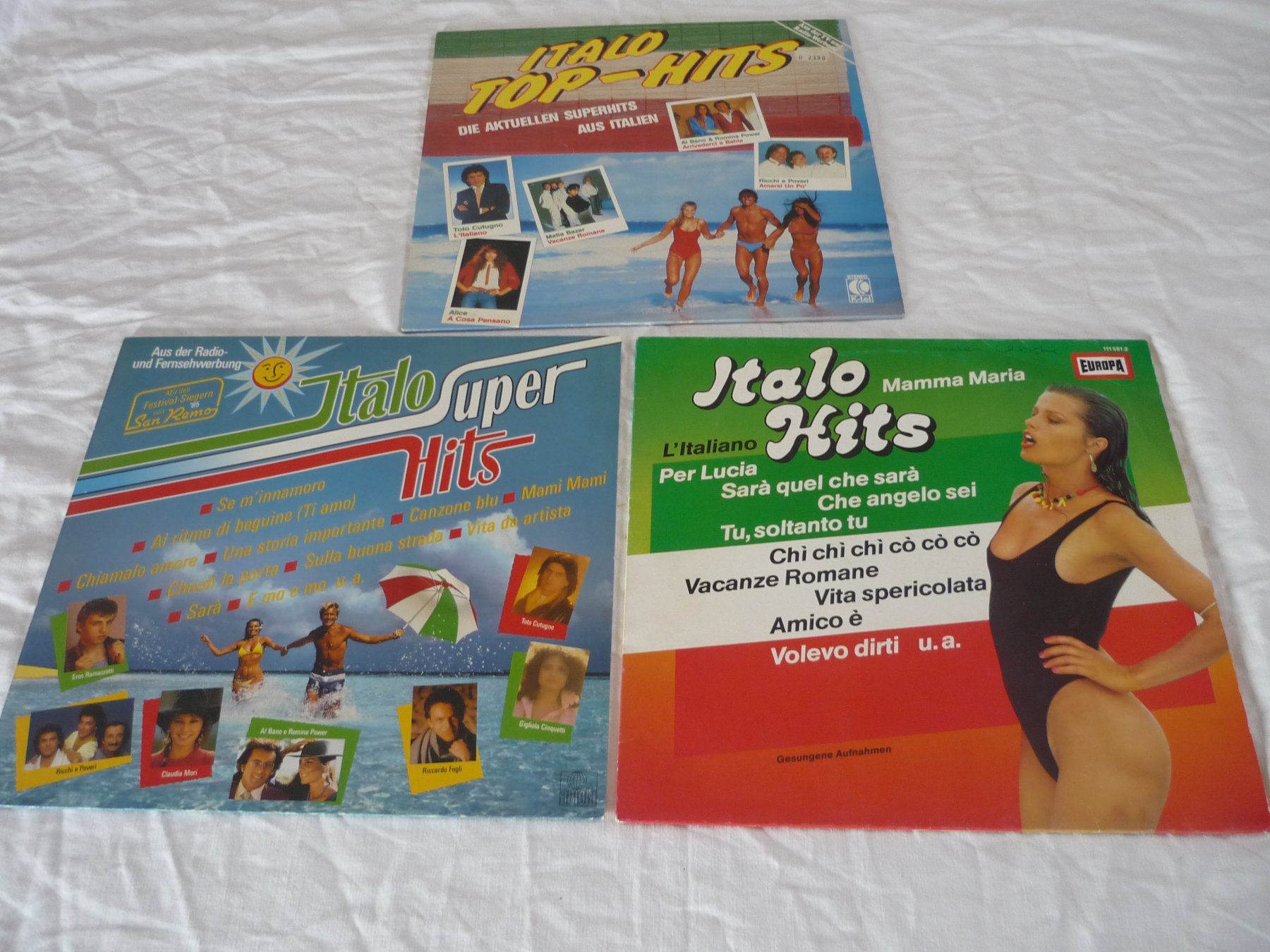 Dischi in vinile: 3x Vinyl - Italo Hits Sampler Top Super  - 80s Pop – Usato da Beringen venduto da Flatretriever