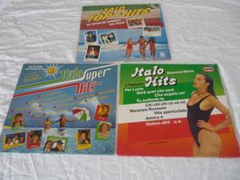 3x Vinyl - Italo Hits Sampler Top Super  - 80s Pop