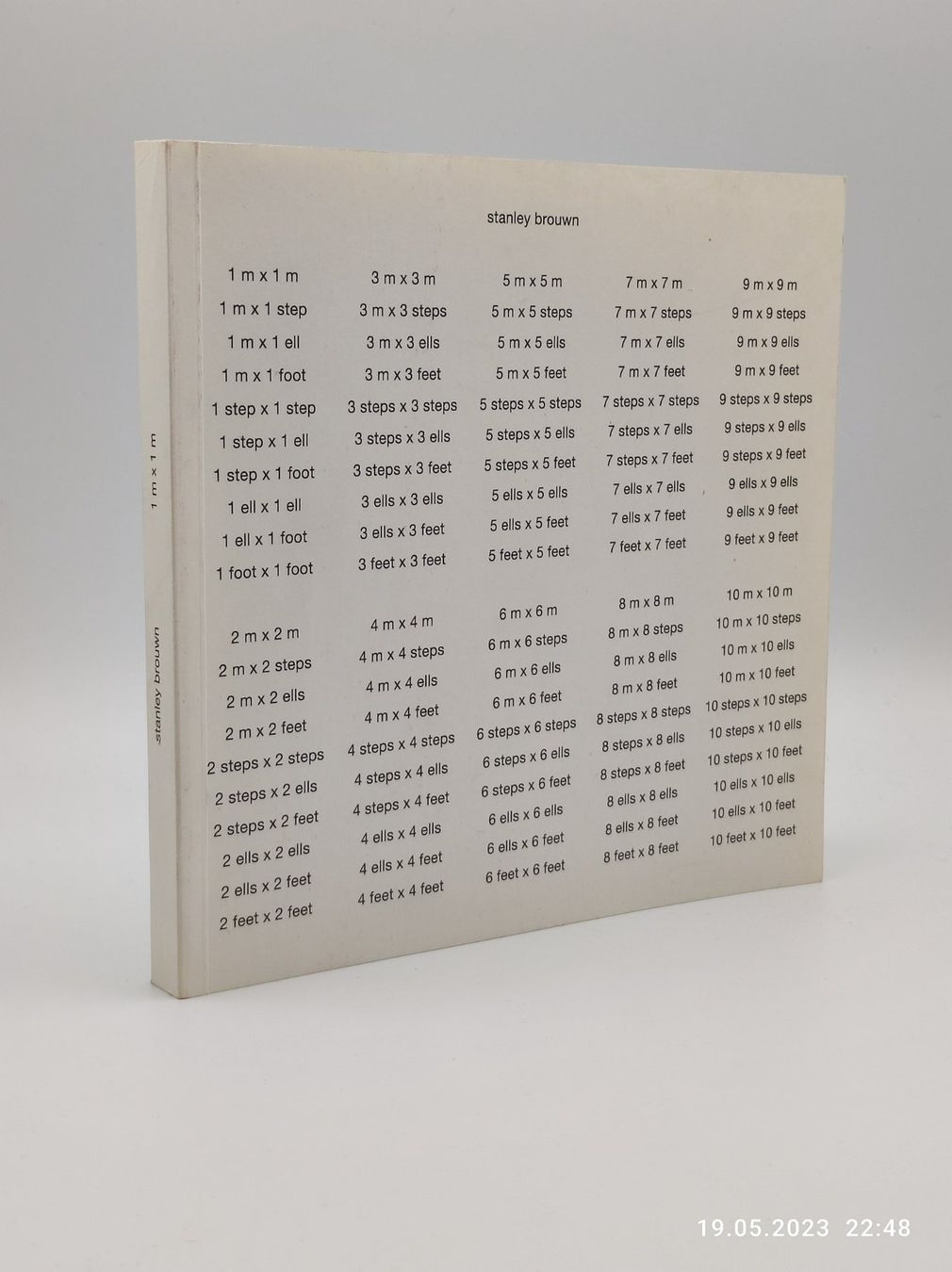 Libri: ARTIST BOOK - STANLEY BROUWN – Usato da Goldach venduto da Gaip