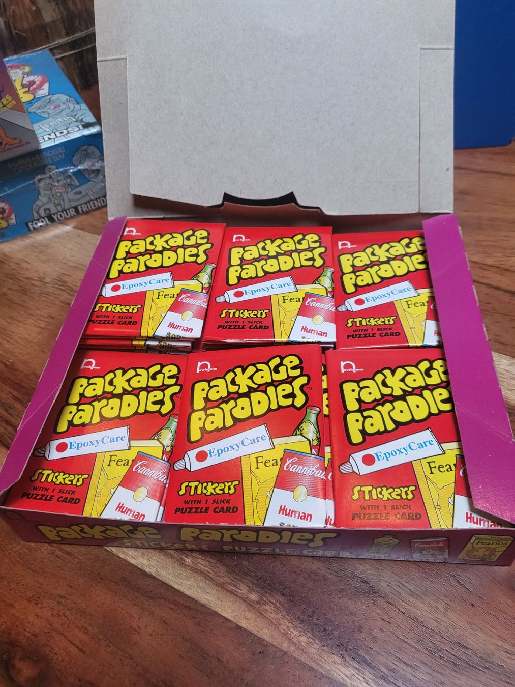 Carte collezionabili: TRADING CARDS PACKAGE PARODIES – Nuovo e nell'imballaggio originale da Schönenberg ZH venduto da heaangst 1