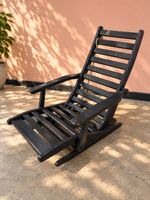 Vintage Holz-Gartenstuhl / Hochlehner –Anliker
