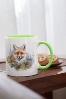 Waldtiere Keramik Tasse NEU