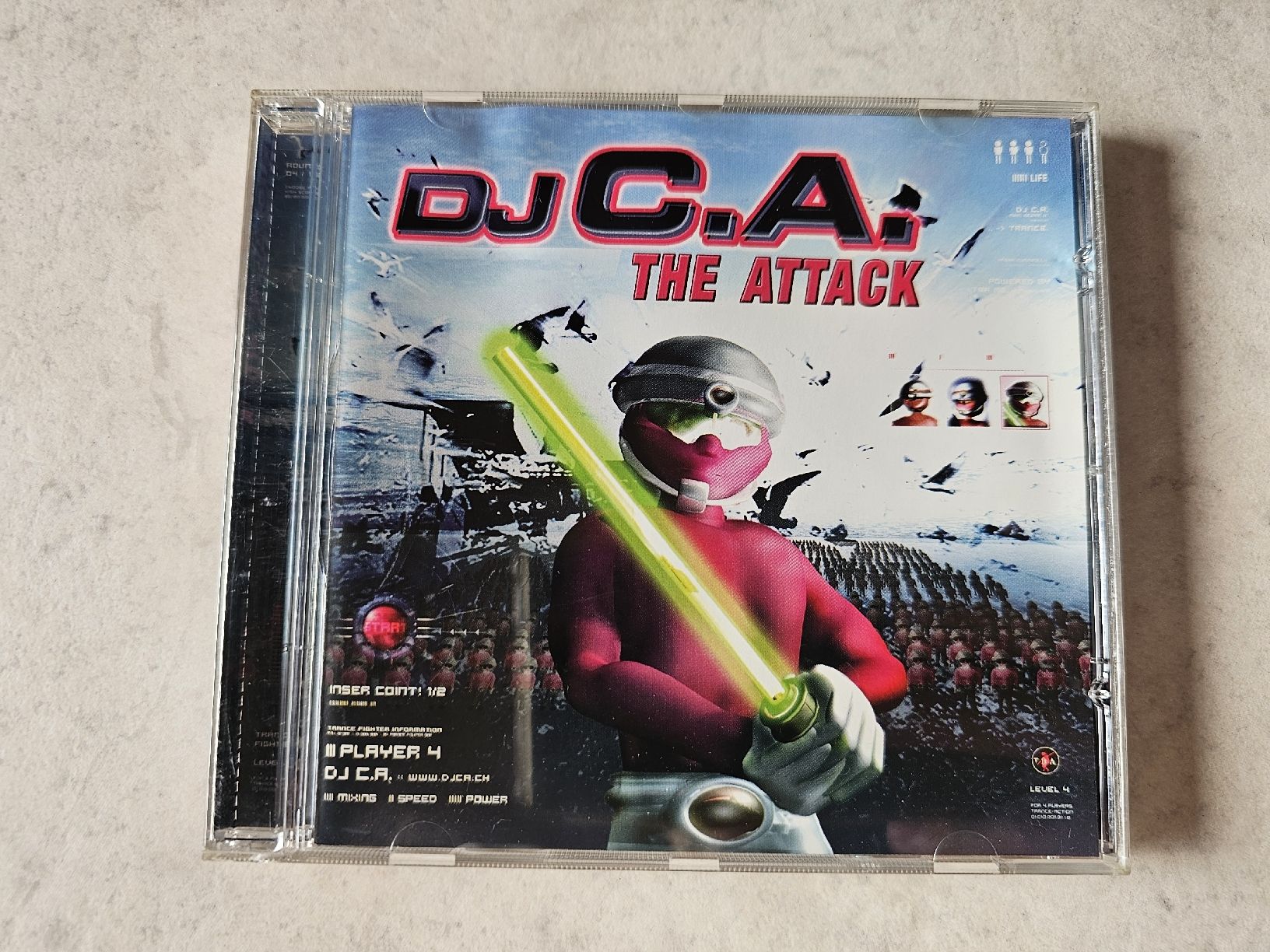 CD: Dj C.A.  -  The Attack – Usato da Schneisingen venduto da backstore24