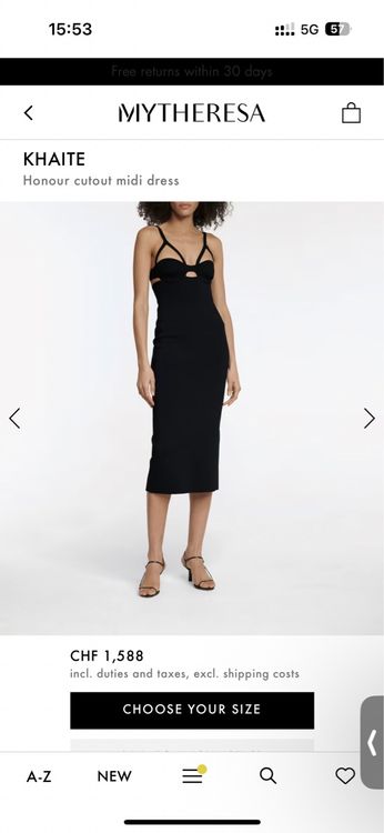 Khaite Kleider: Khaite iconic dress NEW xs – Neu und originalverpackt aus Kilchberg ZH von roz_qcj7 2