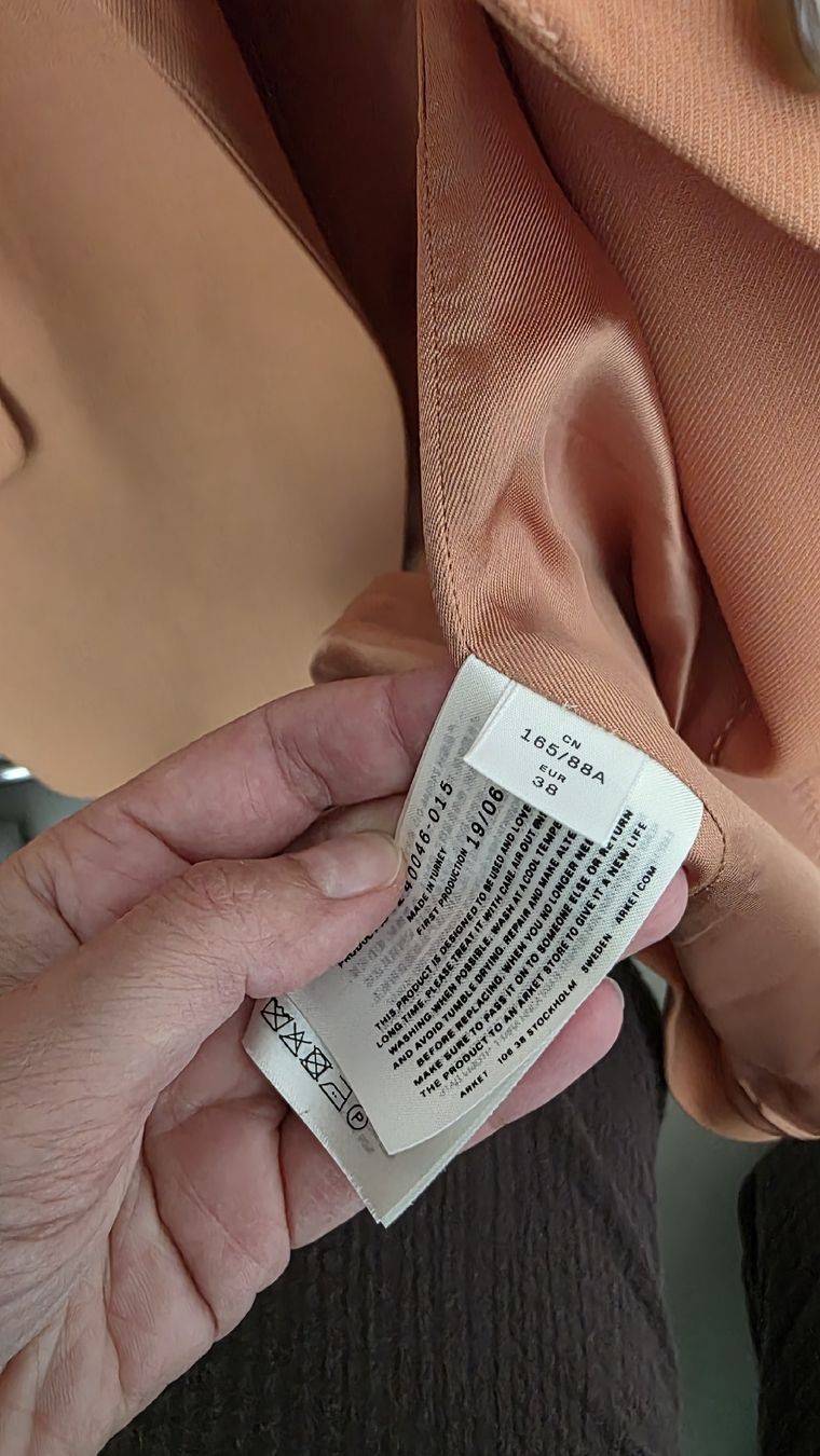 Arket Giacche: Arket coral Blazer 38 oversize – Usato da Basel venduto da Ffm 3