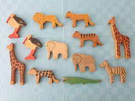 Tiere Holz