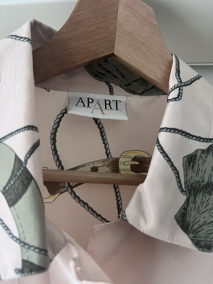 Blusen: Chemise soie rose imprimée - Été – Neu (gemäss Beschreibung) aus Zürich von ivi_aka_d 2