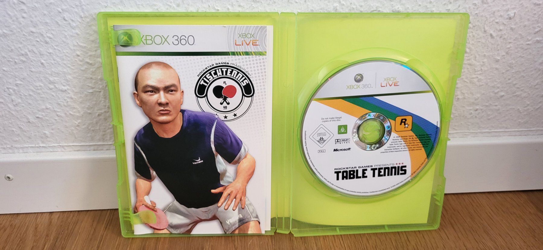 Microsoft Giochi: Xbox 360 - Tischtennis – Usato da Münsingen venduto da DigitaleSpielecke 2