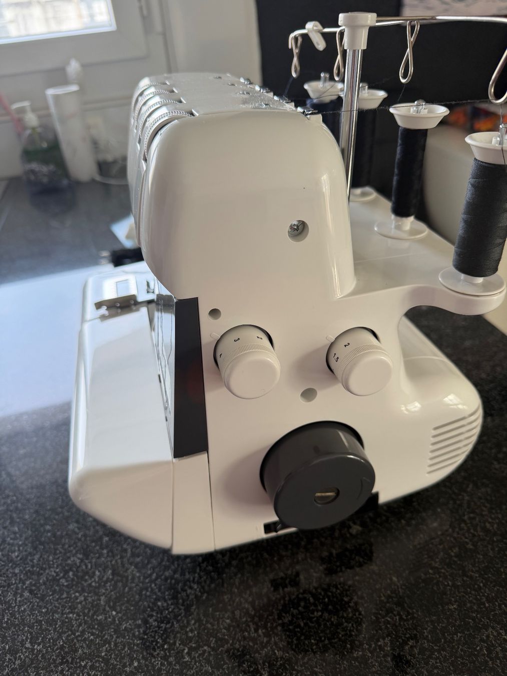 Erstaunlich Aldi Overlock Nhmaschine Ebenbild