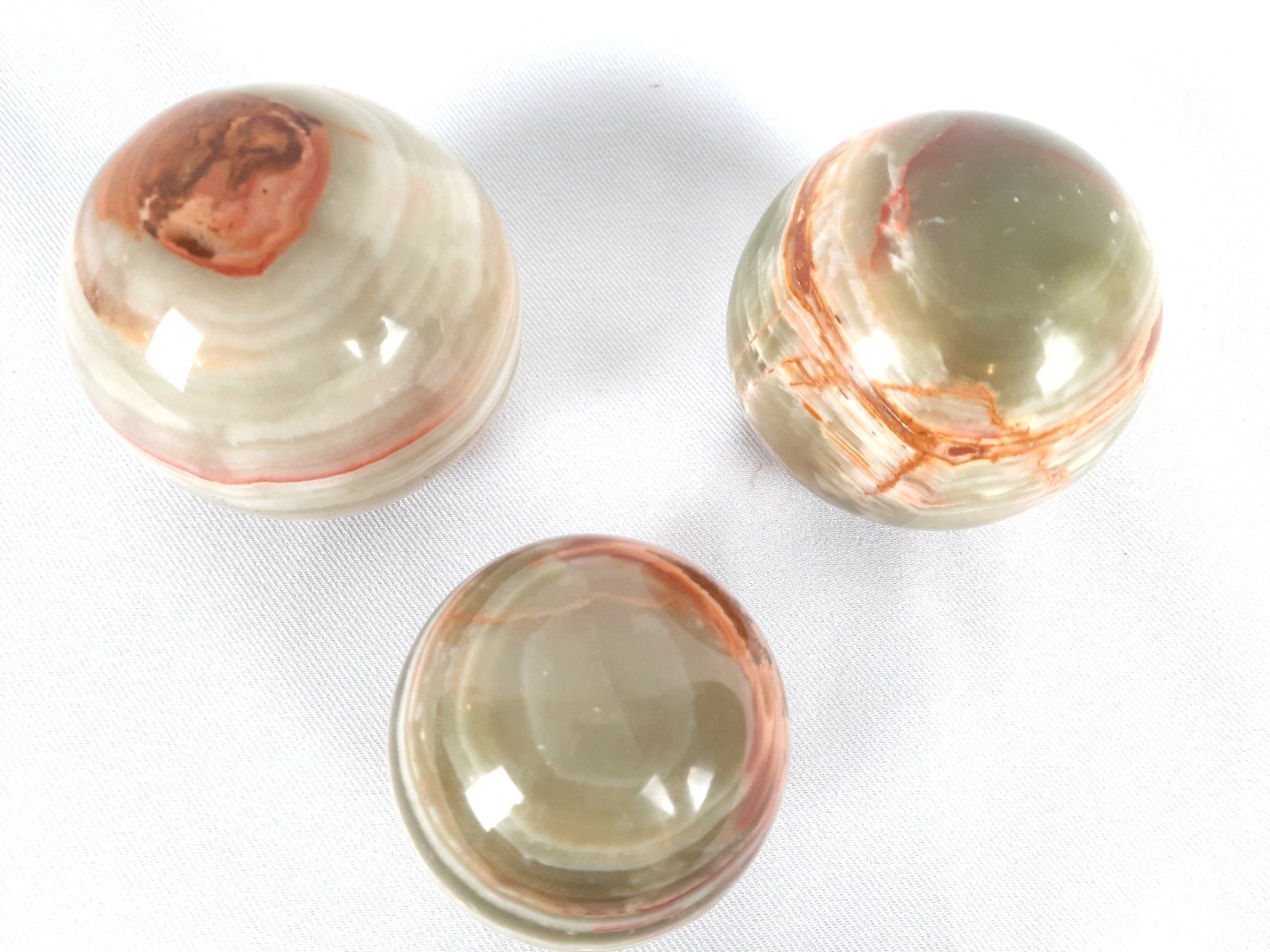 Mineralien & Heilsteine: Onyx Marmor Deko Kugeln – Gebraucht aus Beinwil am See von Restwert_Beinwil 5
