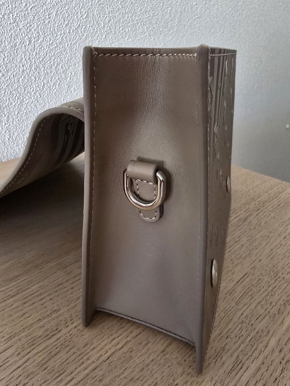 Maison Mollerus Taschen für Damen: Maison Mollerus Modell Wil taupe silber – Neu (gemäss Beschreibung) aus Attinghausen von Sonjahauser 5