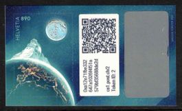 Swiss Crypto Stamp 1.0 - ID 02 "Dent Blanche" **