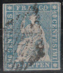 Tous les timbres: Schweiz-Strubel Nr.23Ca – D'occasion à uttwil par koe_z8jm
