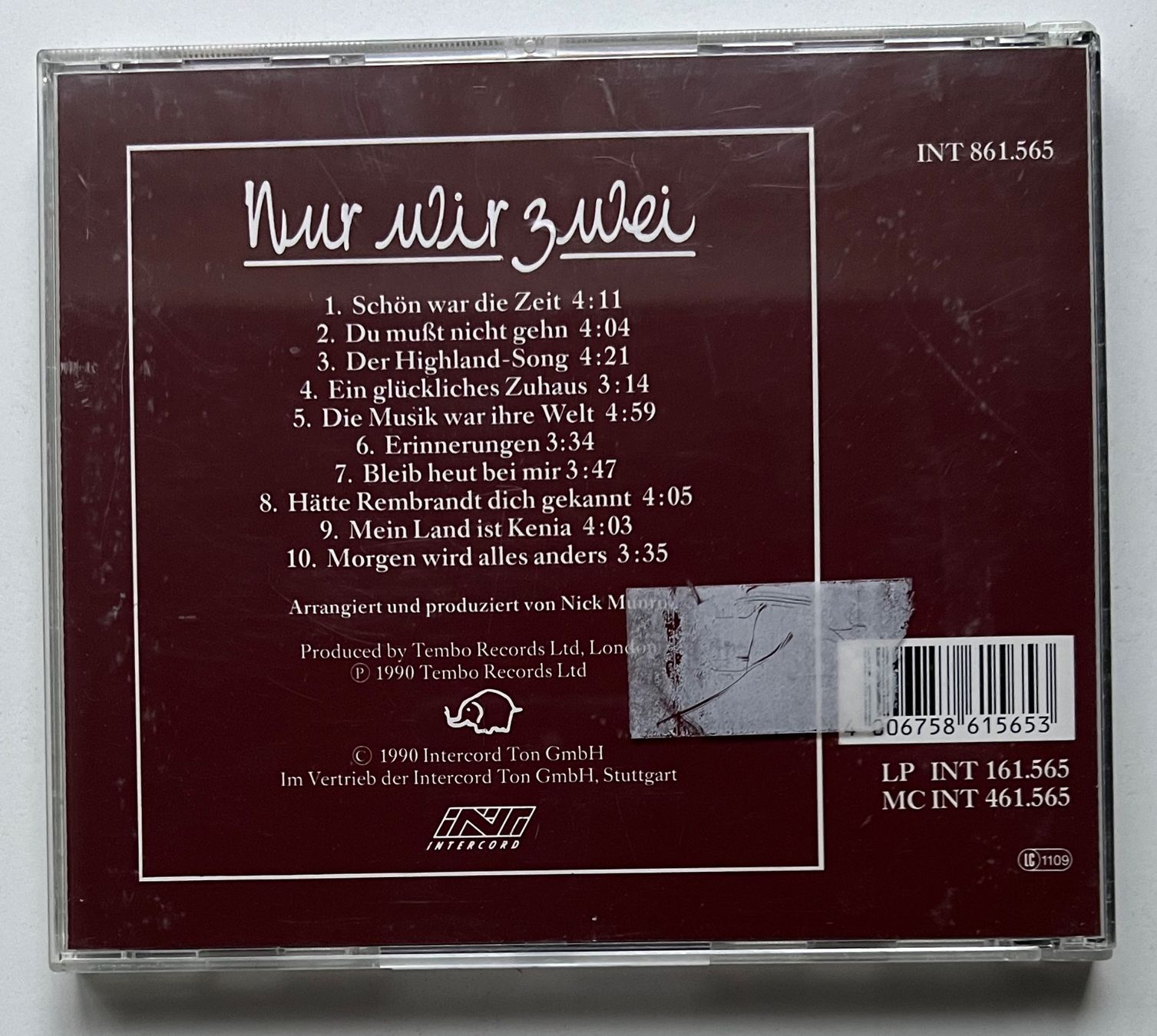 CD: Roger Whittaker / Nur wir zwei – Usato da Näfels venduto da rottabi 1