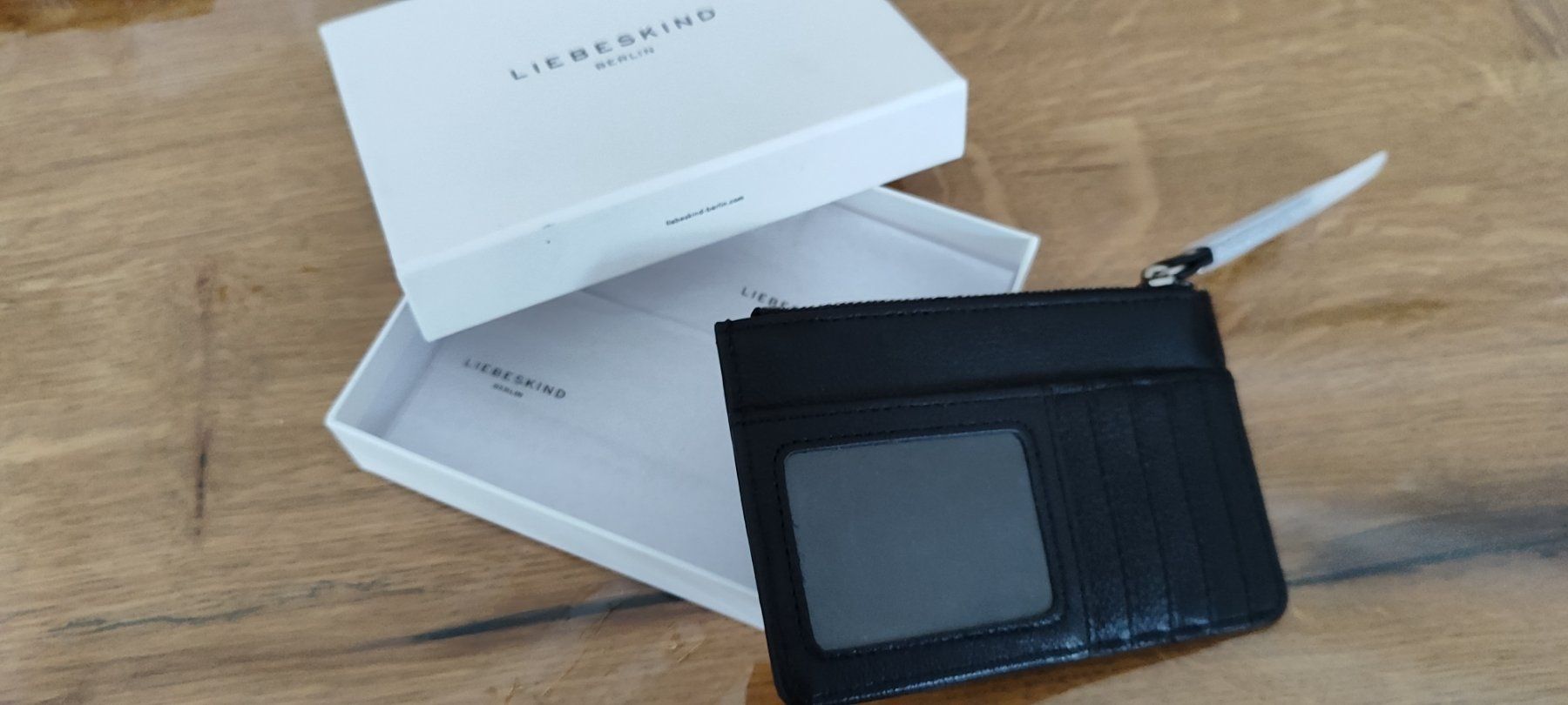 Liebeskind Portafogli: Liebeskind Cardholder black neu – Nuovo e nell'imballaggio originale da Chur venduto da djovanna 3