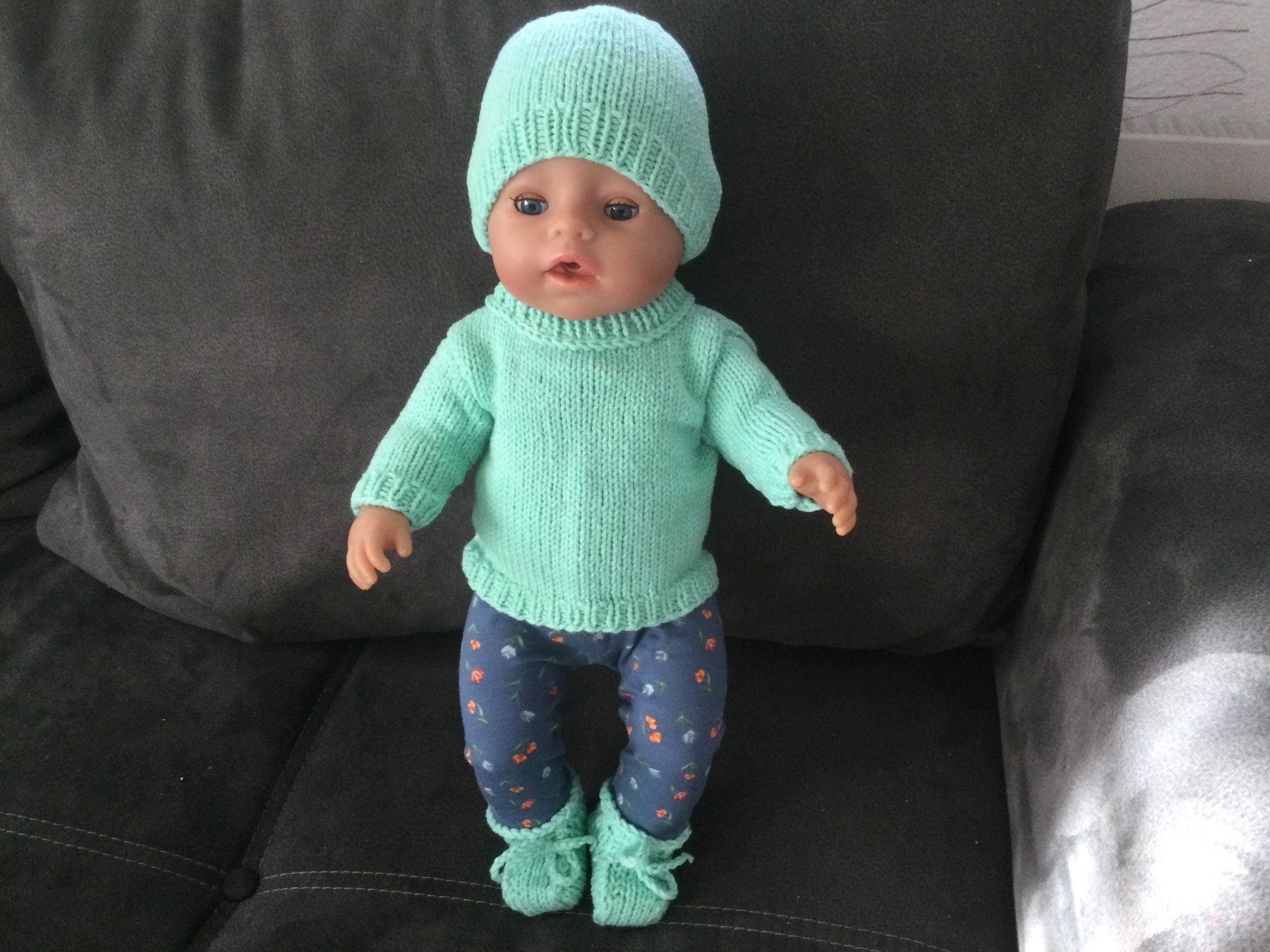 Puppen: Garnitur Baby Born 43 cm – Neu (gemäss Beschreibung) aus Roggwil TG von Strick-Fee