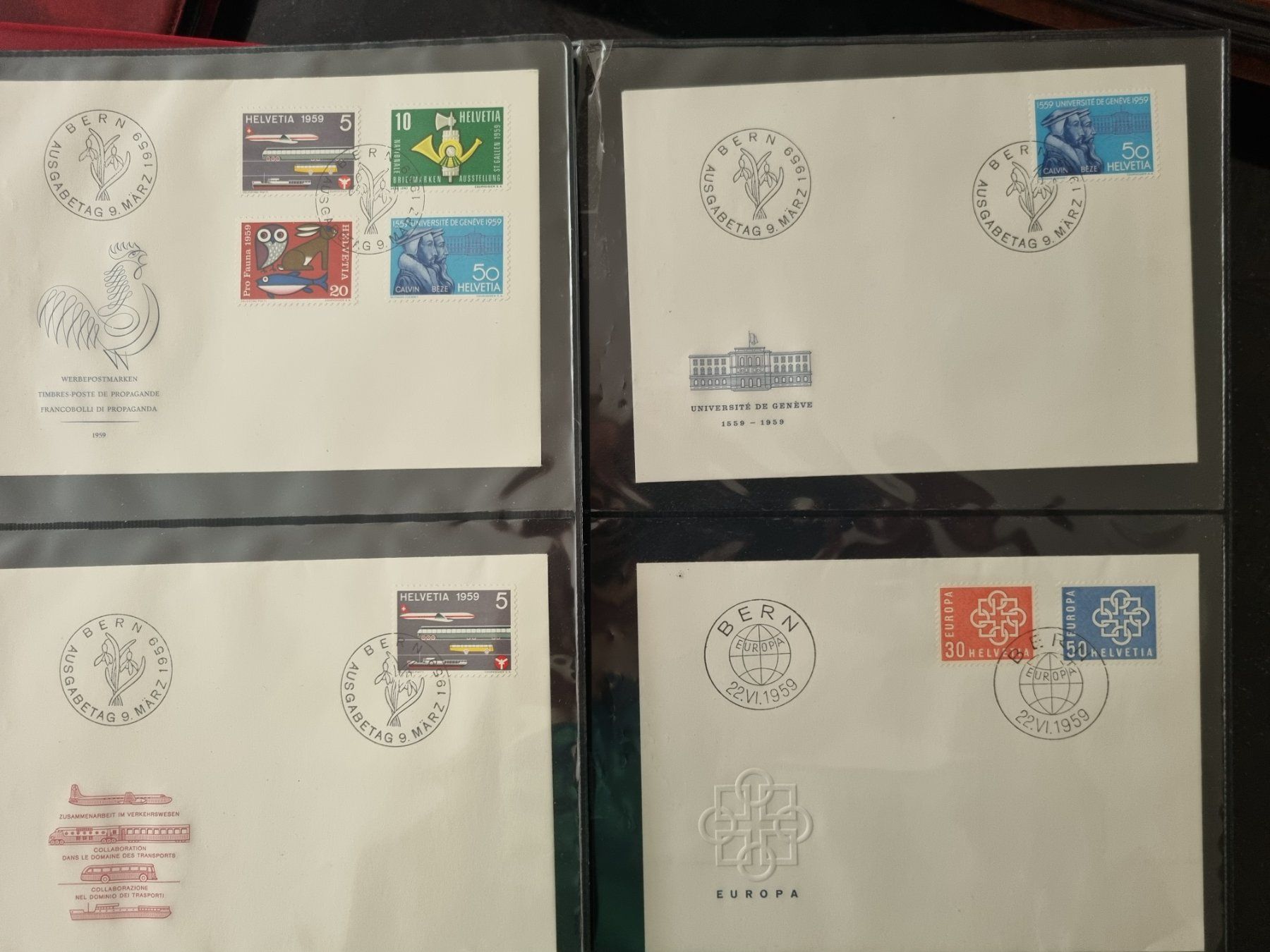 Tutti i francobolli: 12 Alben mit ca. 800 CH Briefe/FDC – Usato da Gümligen venduto da Geniusbuy 3