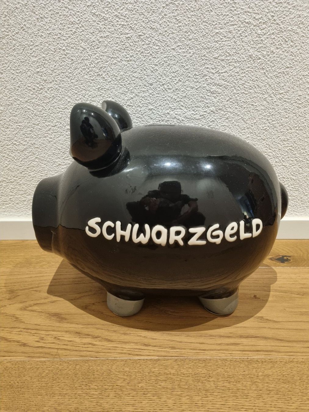 Spardosen: Sparschwein Gross "Schwarzgeld" – Neu (gemäss Beschreibung) aus Beckenried von Catrachita