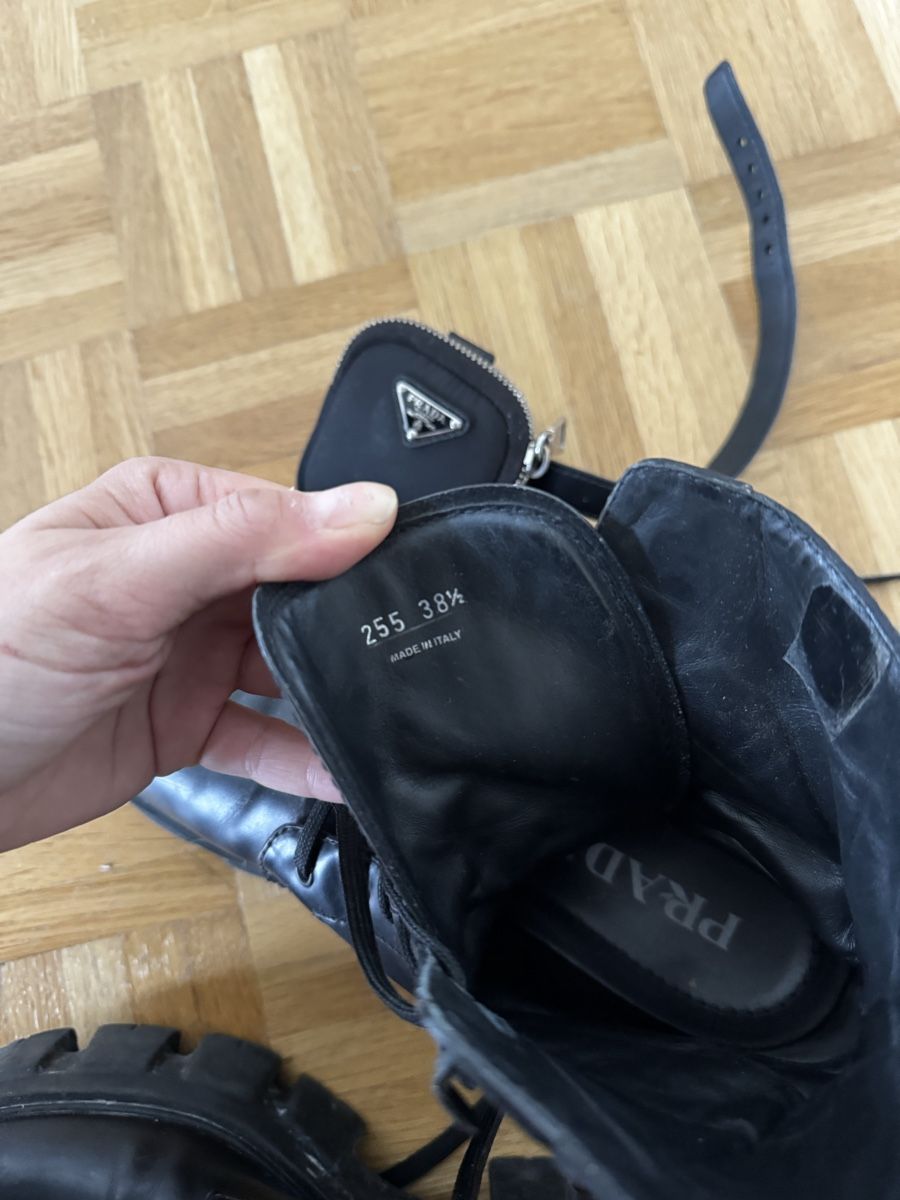 Prada Scarpe da uomo: Prada Monolith Boots 38.5 – Usato da Zürich venduto da forestF4iry 2