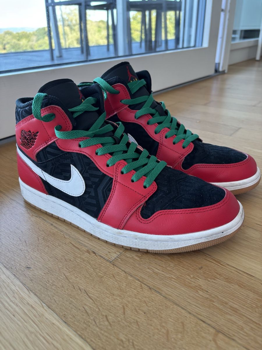 Jordan Scarpe da uomo: Jordan 1 Mid Christmas- 44.5 – Usato da Remaufens venduto da ezekiel1603 1