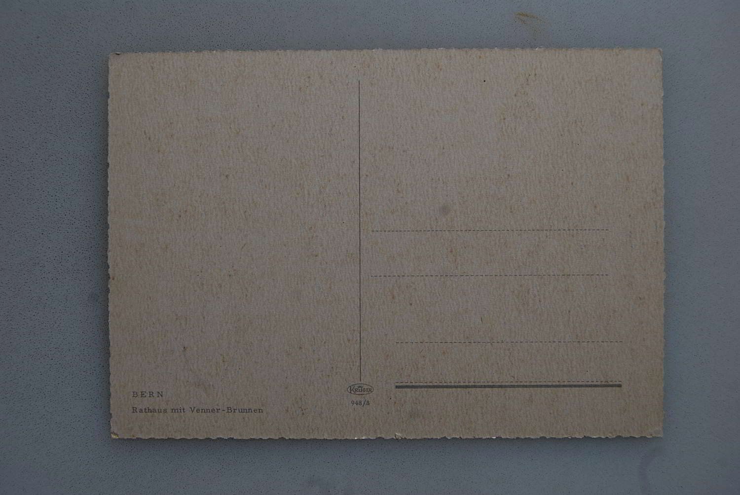 Cartoline postali: AK Bern Rathaus (noch mit Parkplatz!) – Usato da Rüfenacht BE venduto da Toro06 1