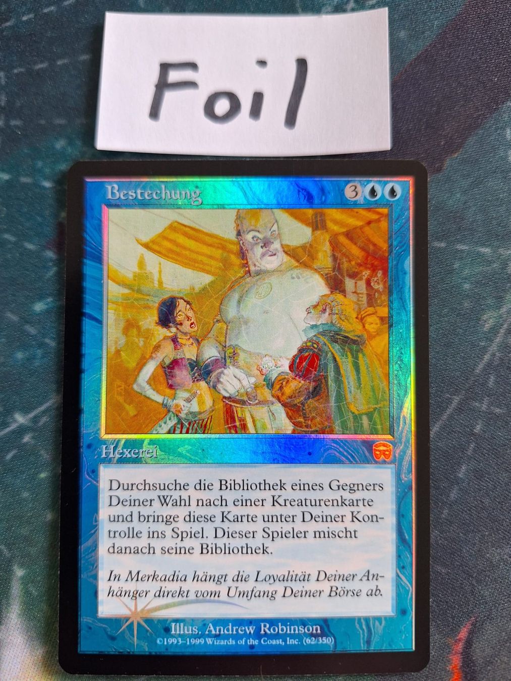 Magic The Gathering Carte collezionabili: Bestechung/Bribery FOIL, Mercadian Masques – Usato da Aarau venduto da bag_t65l 3