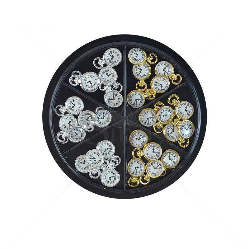 Künstliche Fingernägel: Nail Art Dekoration Taschenuhr Overlay – Neu und originalverpackt aus Riffenmatt von Nail_Art_Outlet