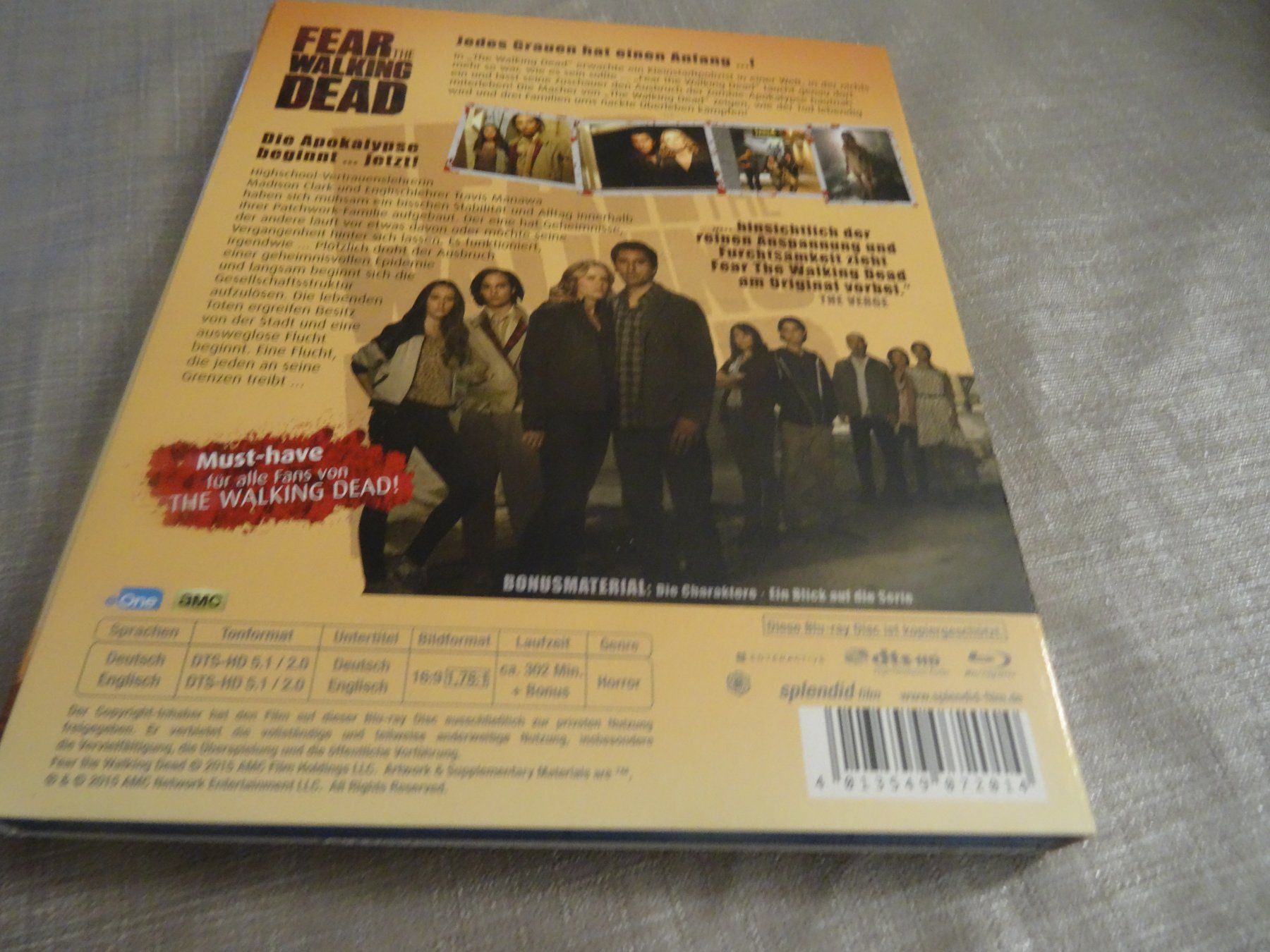 Alle DVDs: Fear the Walking Dead - Staffel 1 UNCUT – Gebraucht aus Olten von Disc-Verkauf 1