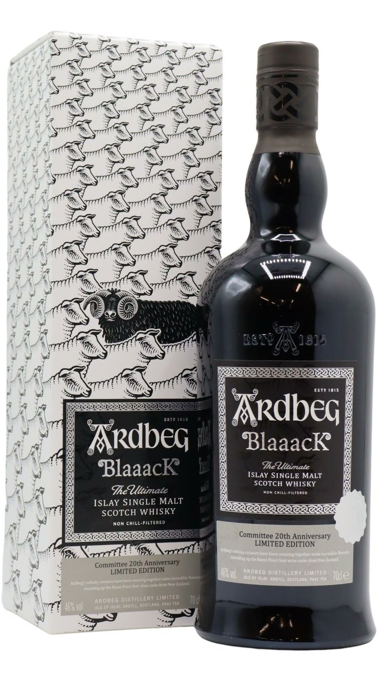 Ardbeg Spirituosen: Ardbeg Blaaack ab CHF 1.-- – Neu und originalverpackt aus Niederrohrdorf von BestSpirit