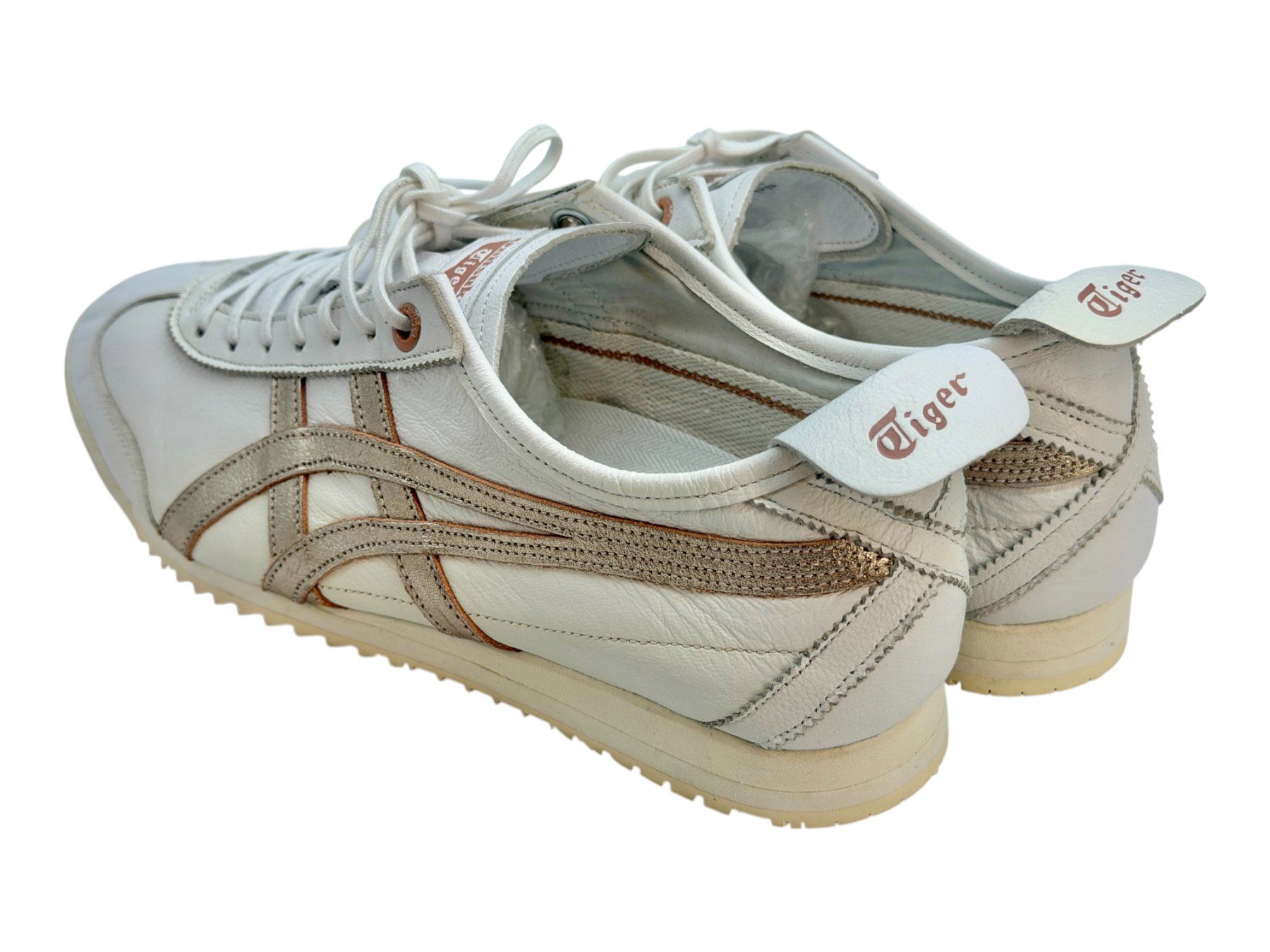 Onitsuka Damenschuhe: Onitsuka Tiger MEXICO 66 SD blanches & dorées Pointure 39.5 – Gebraucht aus Morges von 1tiquaire 6
