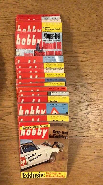 Riviste & Magazine: Hobby Heften Sammlung 98Stk. – Usato da Termen venduto da viva63 3