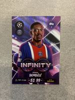 Topps Sammelkarte Ousmane Dembele Infinity PSG neu